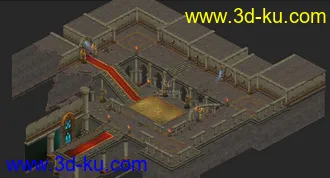 3D打印模型地下城的图片