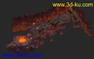 3D打印模型熔岩的图片