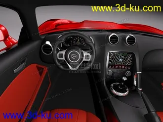 免费分享一辆超跑车模型max模型的图片