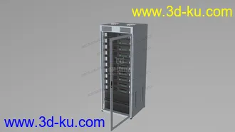 3D打印模型机柜式服务器的图片