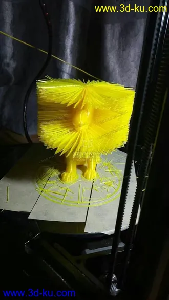STL格式的3D打印狮子模型下载（附多个玩家晒图）的图片