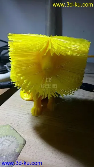 STL格式的3D打印狮子模型下载（附多个玩家晒图）的图片