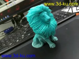 STL格式的3D打印狮子模型下载（附多个玩家晒图）的图片