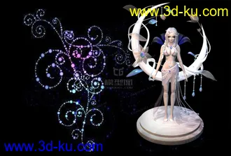 3D打印模型炫舞人物的图片