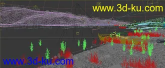 3D打印模型清晨的河边的图片