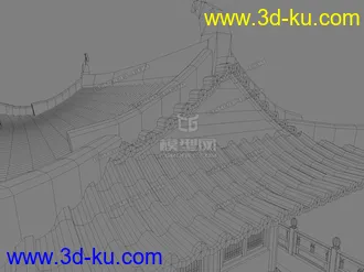 3D打印模型古代建筑之古城门的图片