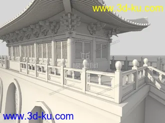 3D打印模型古代建筑之古城门的图片
