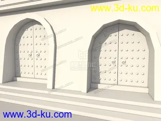 3D打印模型古代建筑之古城门的图片