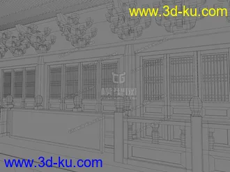 3D打印模型古代建筑之古城门的图片
