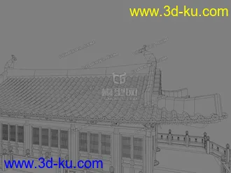 3D打印模型古代建筑之古城门的图片