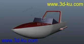 3D打印模型简模小游艇的图片