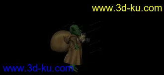 3D打印模型一个哥布林。。。的图片