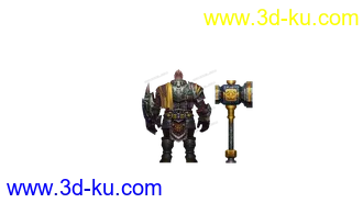 3D打印模型铁锤男的图片