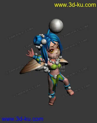 3D打印模型一套完整动作的图片