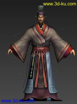 3D打印模型赤壁---角色的图片