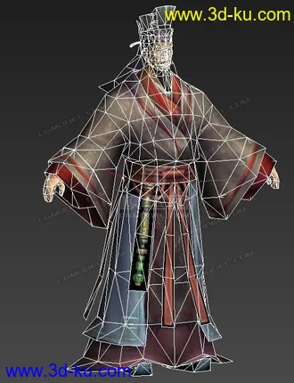 3D打印模型赤壁---角色的图片