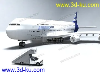 3D打印模型空中客车A380的图片