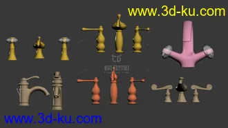 3D打印模型水龙头！的图片
