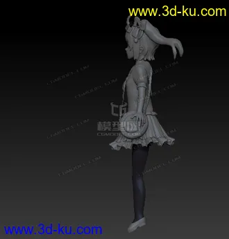 3D打印模型bili娘重置 哔哩哔哩娘的图片