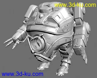 3D打印模型机器人_高模的图片