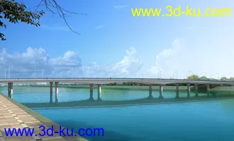 大桥 模型下载 max的图片
