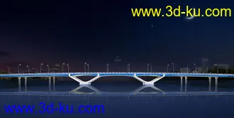 大桥 模型下载 max的图片