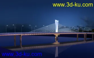 大桥 模型下载 max的图片