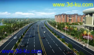 大桥 模型下载 max的图片