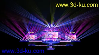 3D打印模型演唱会舞美设计的图片