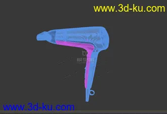3D打印模型飞利浦 电吹风 hairdry 新款的图片