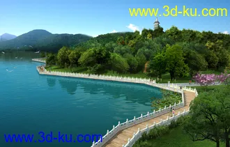 大桥 模型下载 max的图片