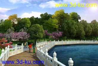 大桥 模型下载 max的图片