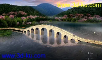 大桥 模型下载 max的图片