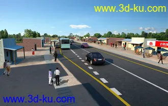 大桥 模型下载 max的图片