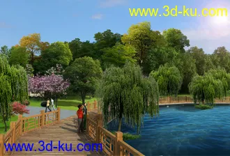 大桥 模型下载 max的图片