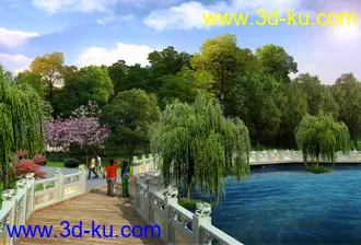 大桥 模型下载 max的图片