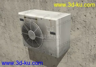 3D打印模型空调 机器的图片