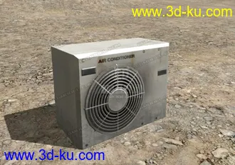 3D打印模型空调 机器的图片
