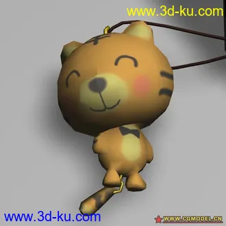 3D打印模型手机带挂件带贴图的图片