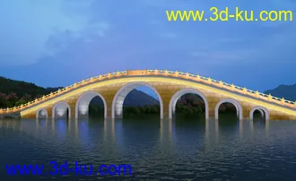 大桥 模型下载 max的图片