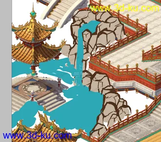 3D打印模型碎石头的图片