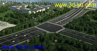 大桥 桥 场景 模型下载 max的图片