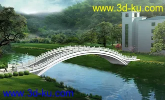 大桥 桥 场景 模型下载 max的图片