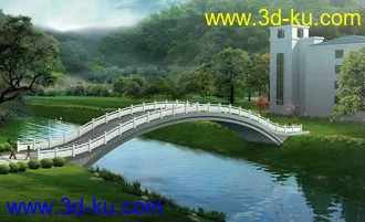 大桥 桥 场景 模型下载 max的图片