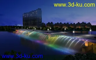 大桥 桥 场景 模型下载 max的图片