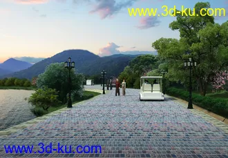 大桥 桥 场景 模型下载 max的图片