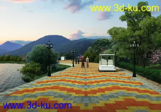 大桥 桥 场景 模型下载 max的图片