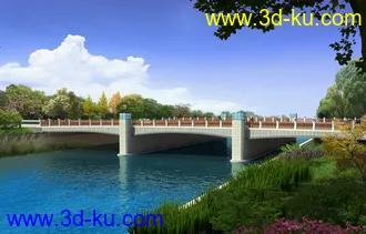 大桥 桥 立交桥  场景 模型下载 max 延政东大道 隔湖东路的图片