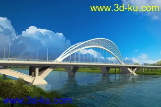 大桥 桥 立交桥  场景 模型下载 max  蓝天 夜景的图片