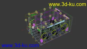 3D打印模型地产展台的图片
